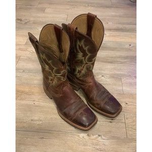 Ariat Ridin High Western Boot Cowboy Boots Pecan Brown